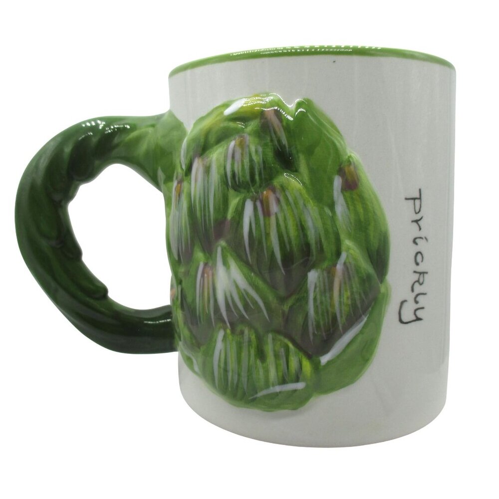 Judy Phipps Vegetable Prickly Artichoke 16 Oz 3D Mug Cup Certified International